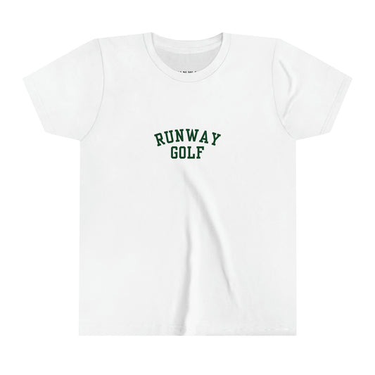 Runway Golf Varsity Youth T Shirt