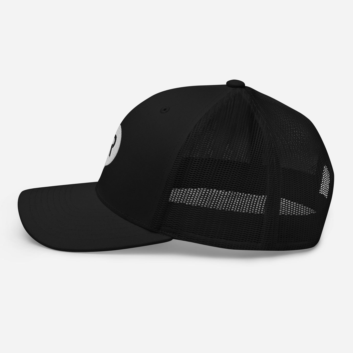 Runway Golf Trucker Hat Black/White