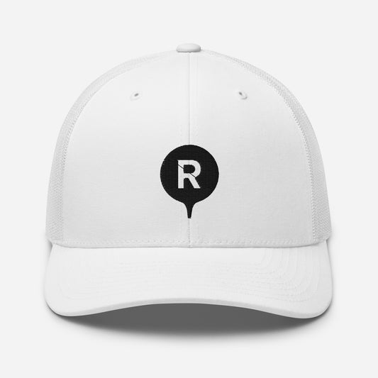 Runway Golf Trucker Hat White/Black